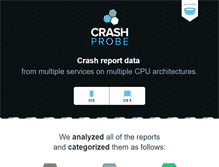 Tablet Screenshot of crashprobe.com